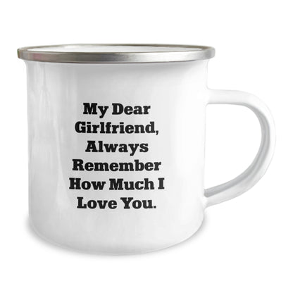 Gifts for Sweetheart, Funny Camping Mug, My Dear Sweetheart Always Remember How Much I Love You, Christmas Unique Gifts from Men - Image 2