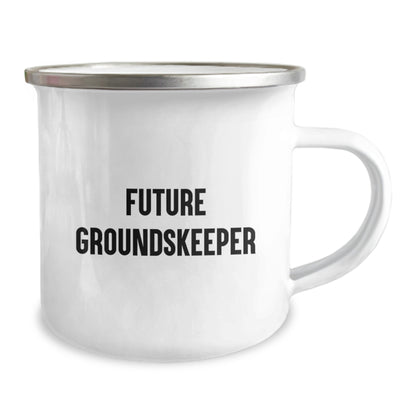 Funny groundskeeper Gifts from Men, Unique Christmas Unique Gifts for groundskeeper, Camping Mug - Future groundskeeper Quote - Image 2