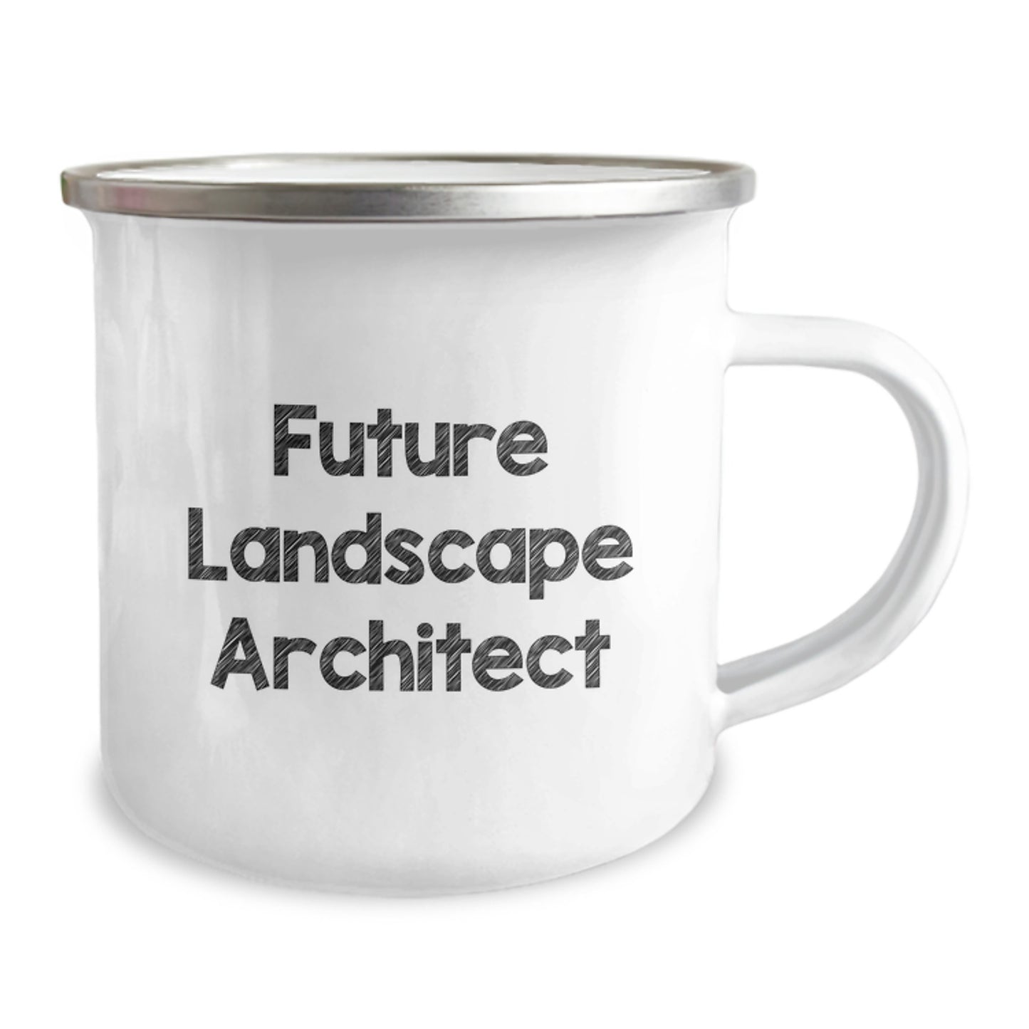 Funny Future Landscape Architect Gifts from Friends Christmas Unique Gifts for Landscape Architect Men Camping Mug - Image 2