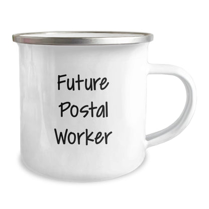 Funny Postal Worker Gifts from Friends, Unique Camping Mug for Men, Christmas Unique Gifts - Image 2