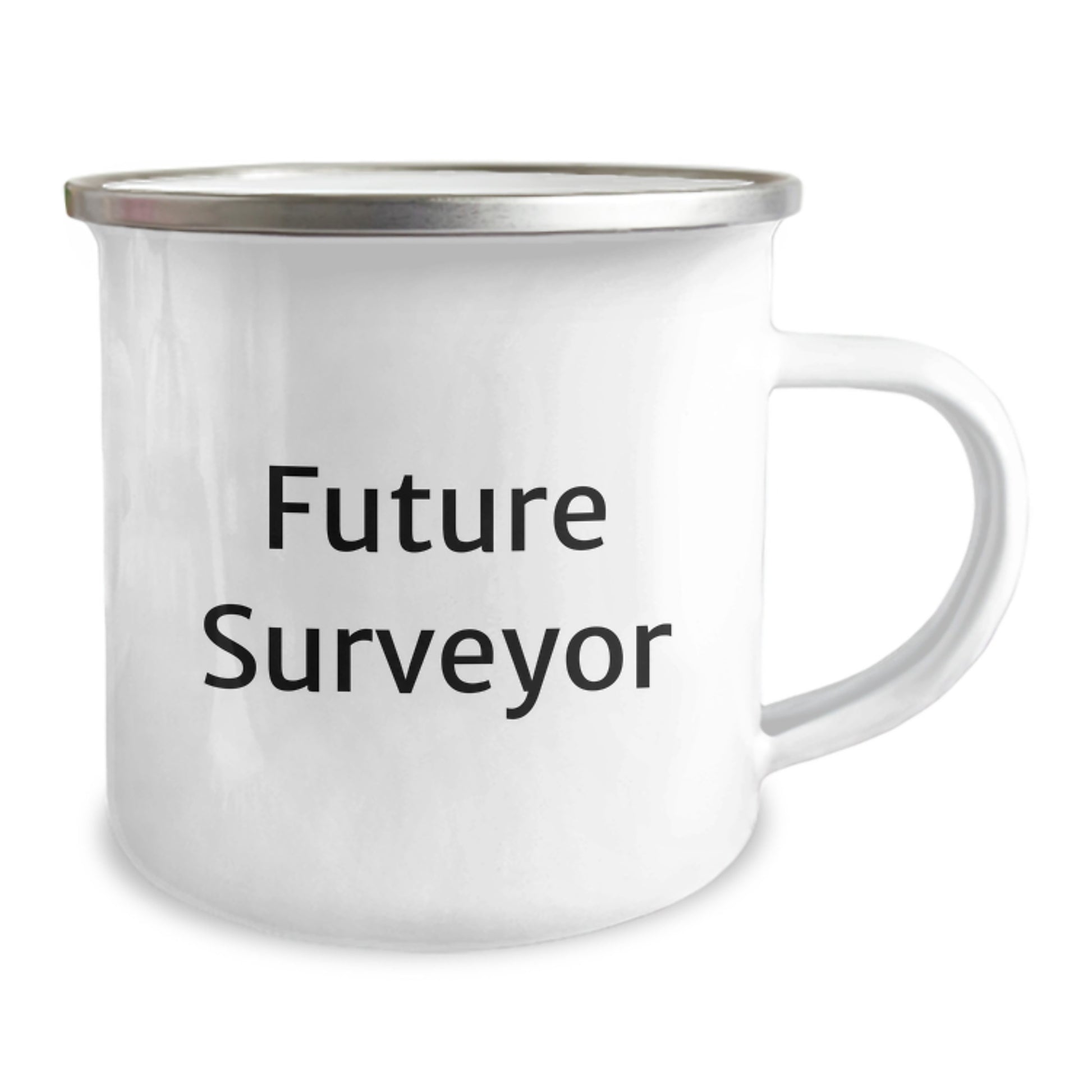 Funny Quote Future Surveyor Gifts from Friends to Surveyor Men Camping Mug Christmas Unique Presents - Image 2
