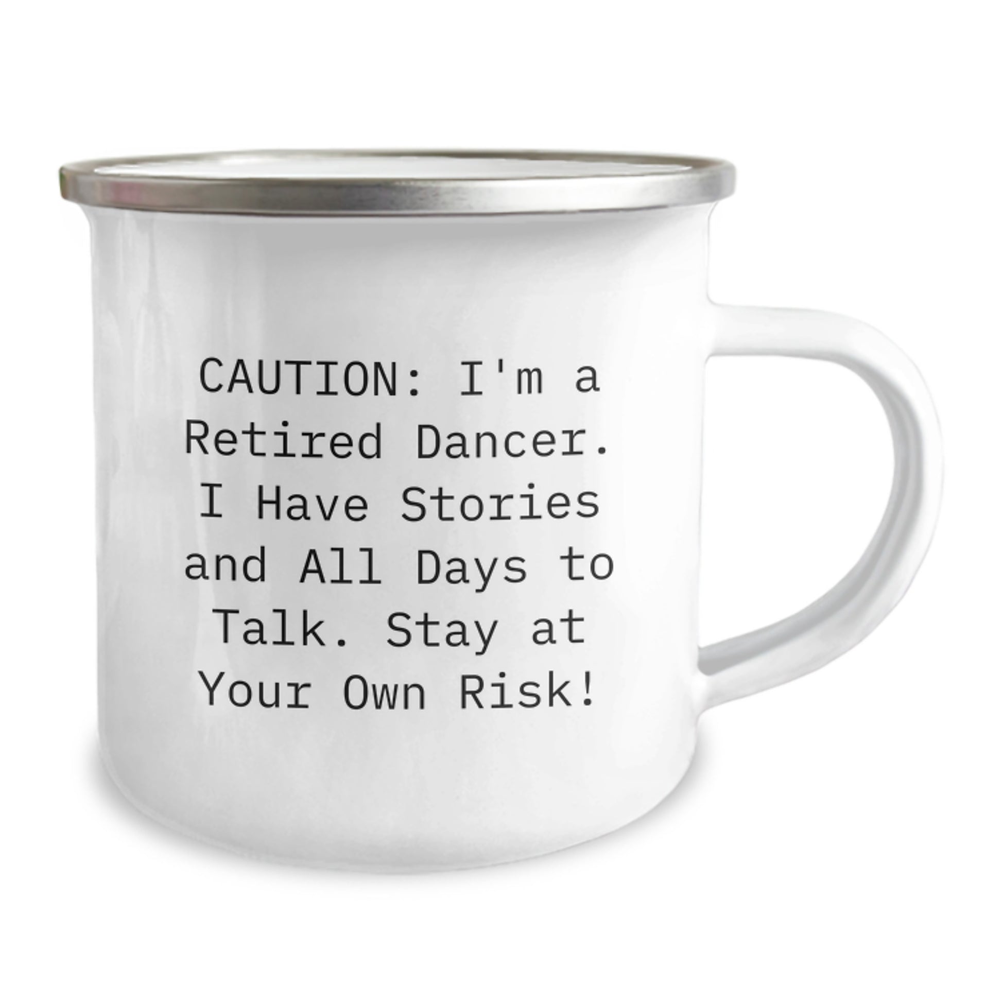 Unique Dancer Gifts for Friends and Family - Fun Camping Mug for Dancers - Funny Quote, Christmas Unique Gifts, Gifts from Friends - Image 2