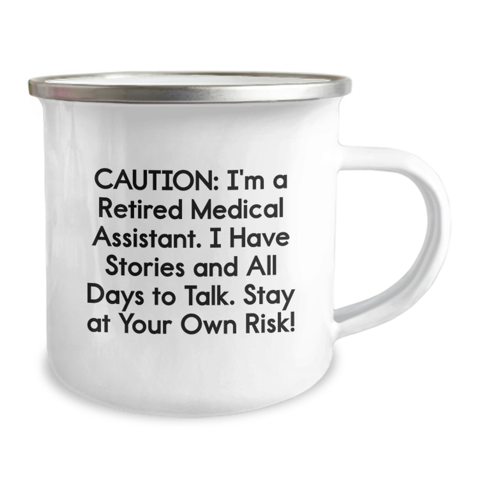 Medical Assistant Humor Gifts from Friends, Gifts for Medical Assistants, Camping Mug with Funny Quote, Birthday Unique Gifts - Image 2