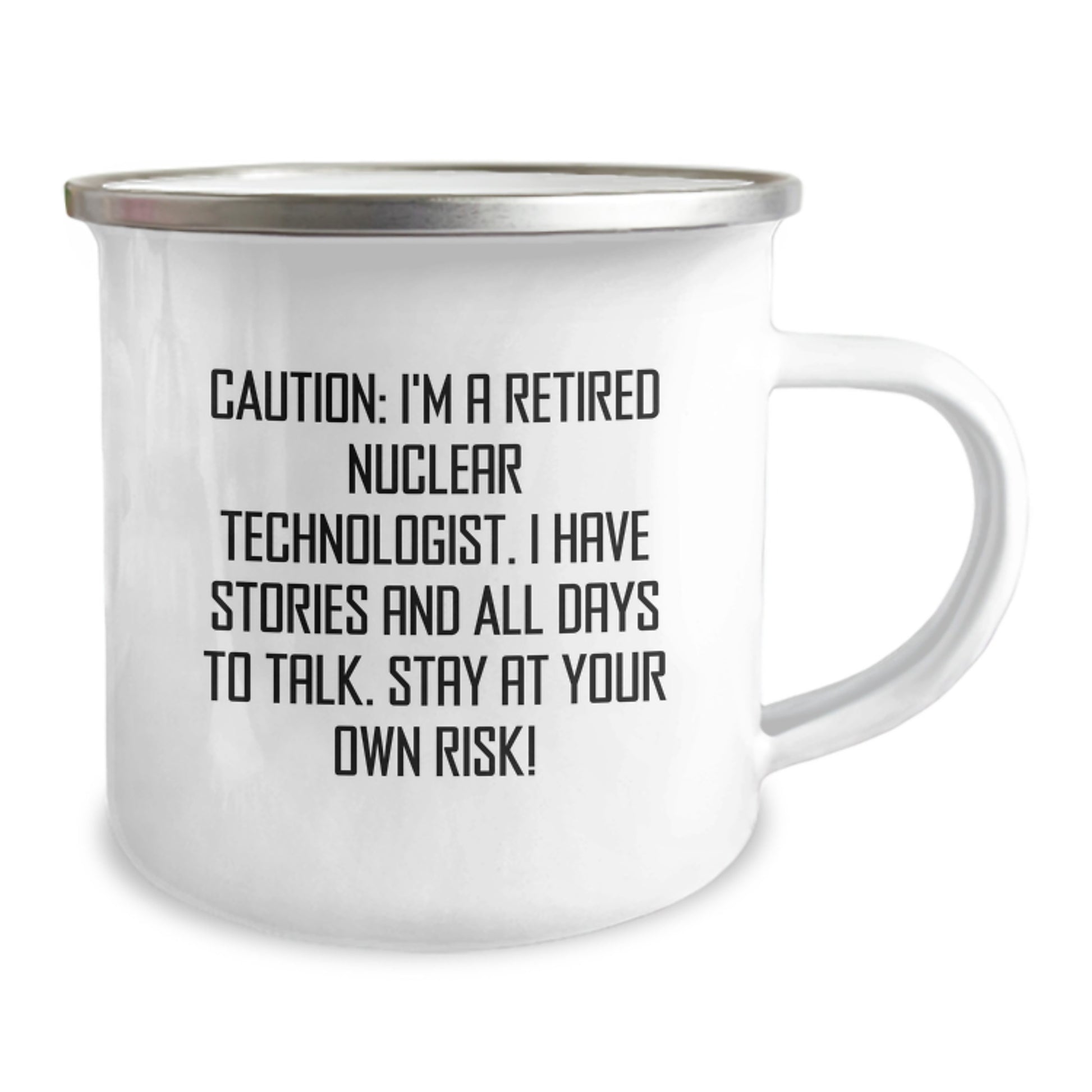 Funny Nuclear Technologist Camping Mug - Gifts from Friends to Nuclear Technologist, Perfect for Christmas Unique Gifts - Image 2