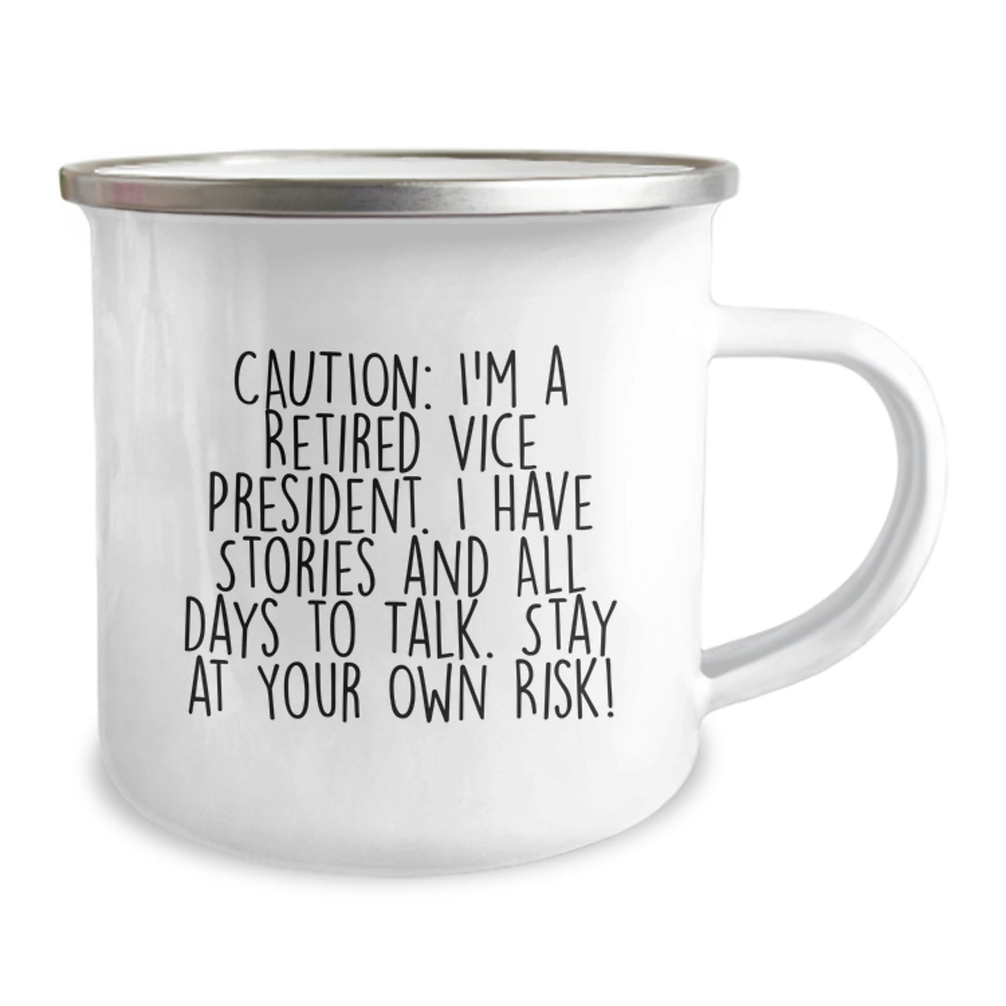 Funny Vice President Humor Gifts from Friends and Family for Men Women Christmas Unique Mugs - Retired Vice President Stories - Image 2