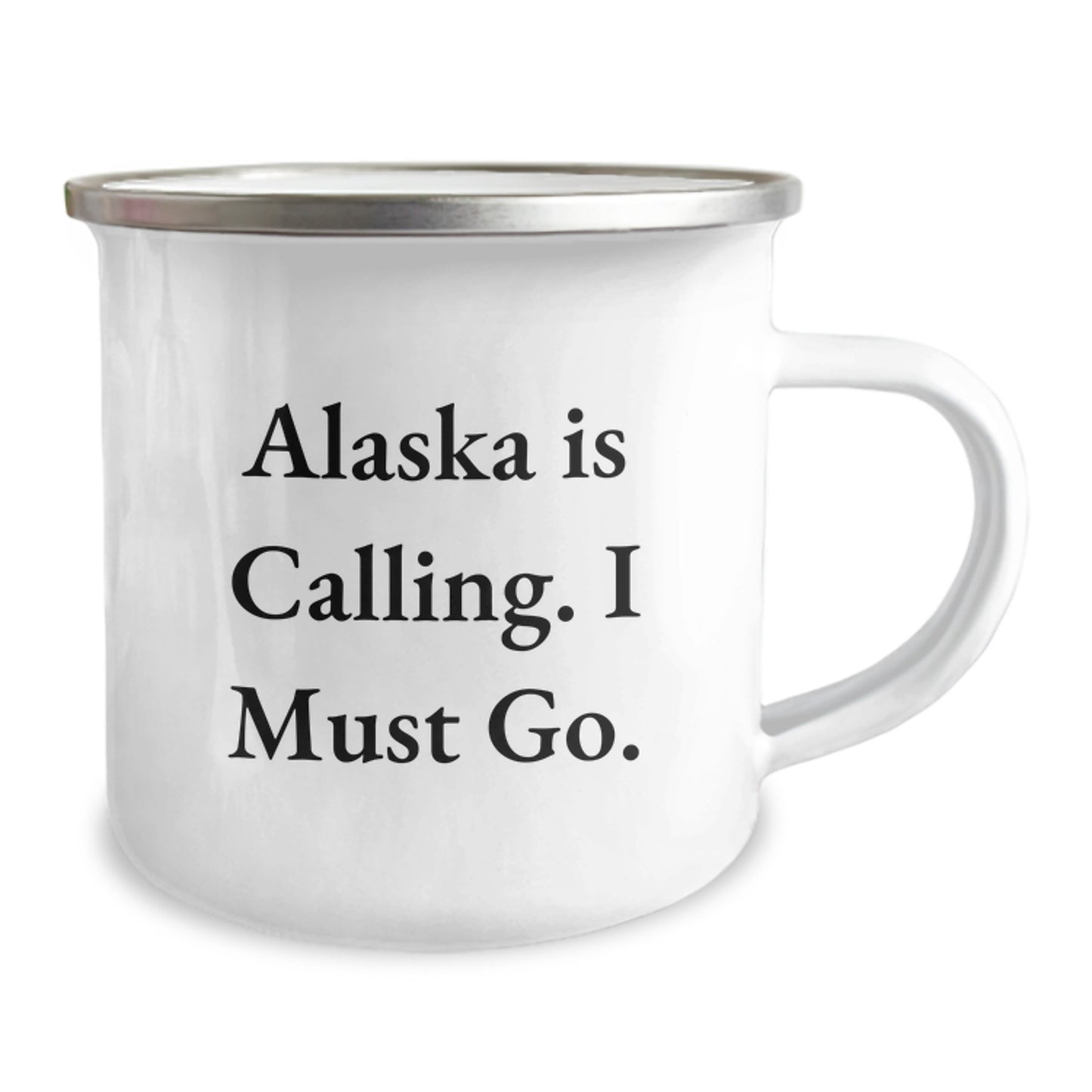 Alaska Adventure Gifts from Friends for Alaska Enthusiasts, Funny Camping Mug, Alaska Calling, Birthday Unique Gifts - Image 2