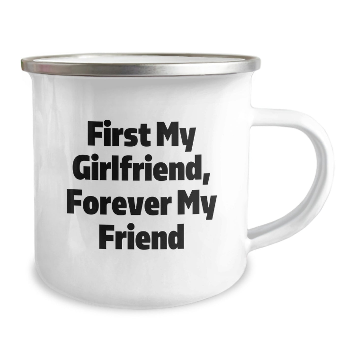 Funny Quotes Sweetheart Gifts from Men to Sweetheart - Camping Mug for Sweetheart - First My Sweetheart, Forever My Friend Christmas Unique Gifts - Image 2