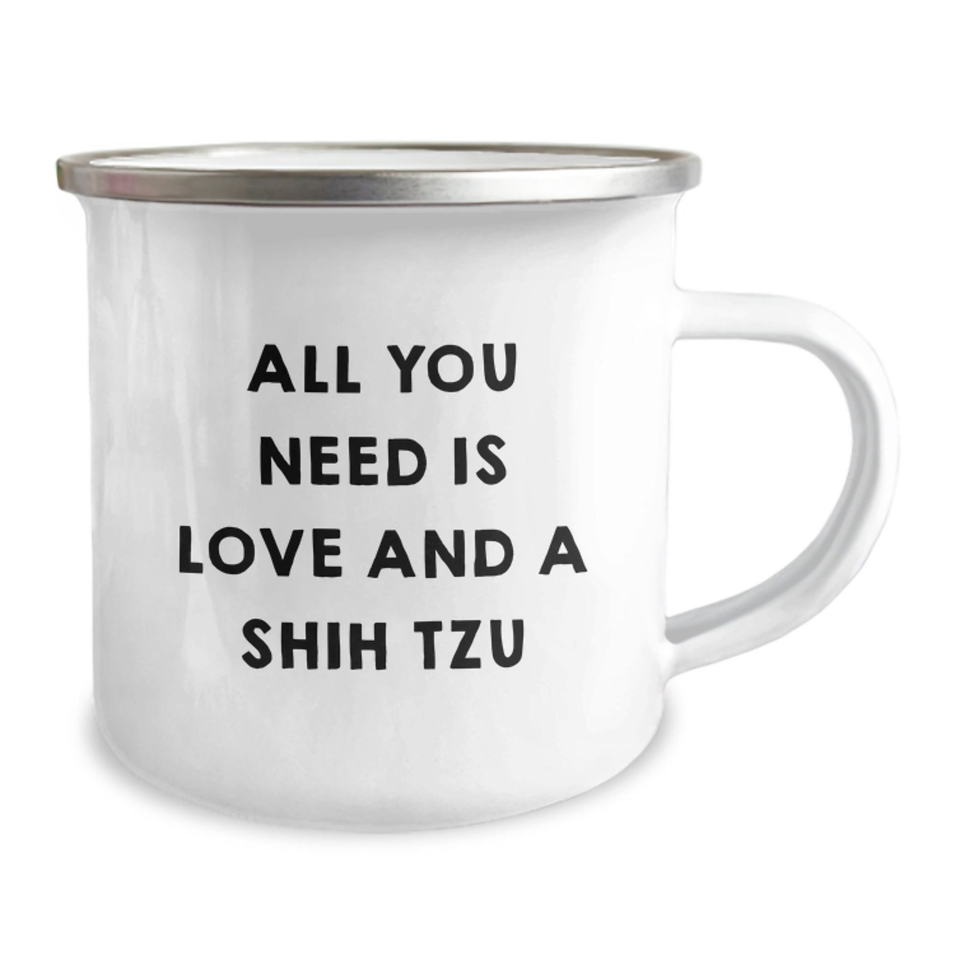 Shih Tzu Dog Lovers Gifts, Funny Quote Camping Mug Christmas Unique Presents from Friends to Family - Image 2