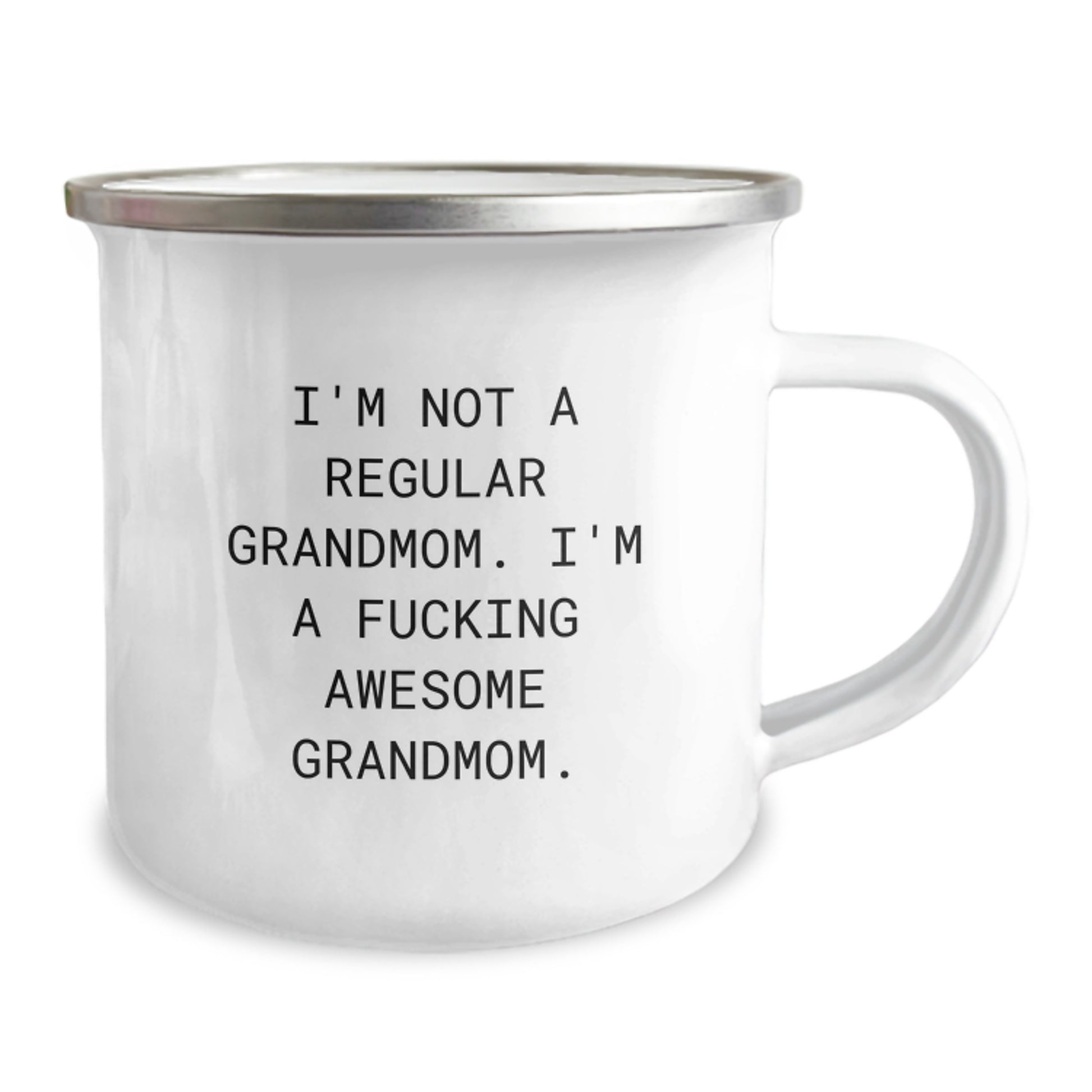 Funny Grandmom Gifts from Men to Women, Grandmom Camping Mug with Inspirational Quote, Perfect for Grandmom on Christmas Day - Image 2