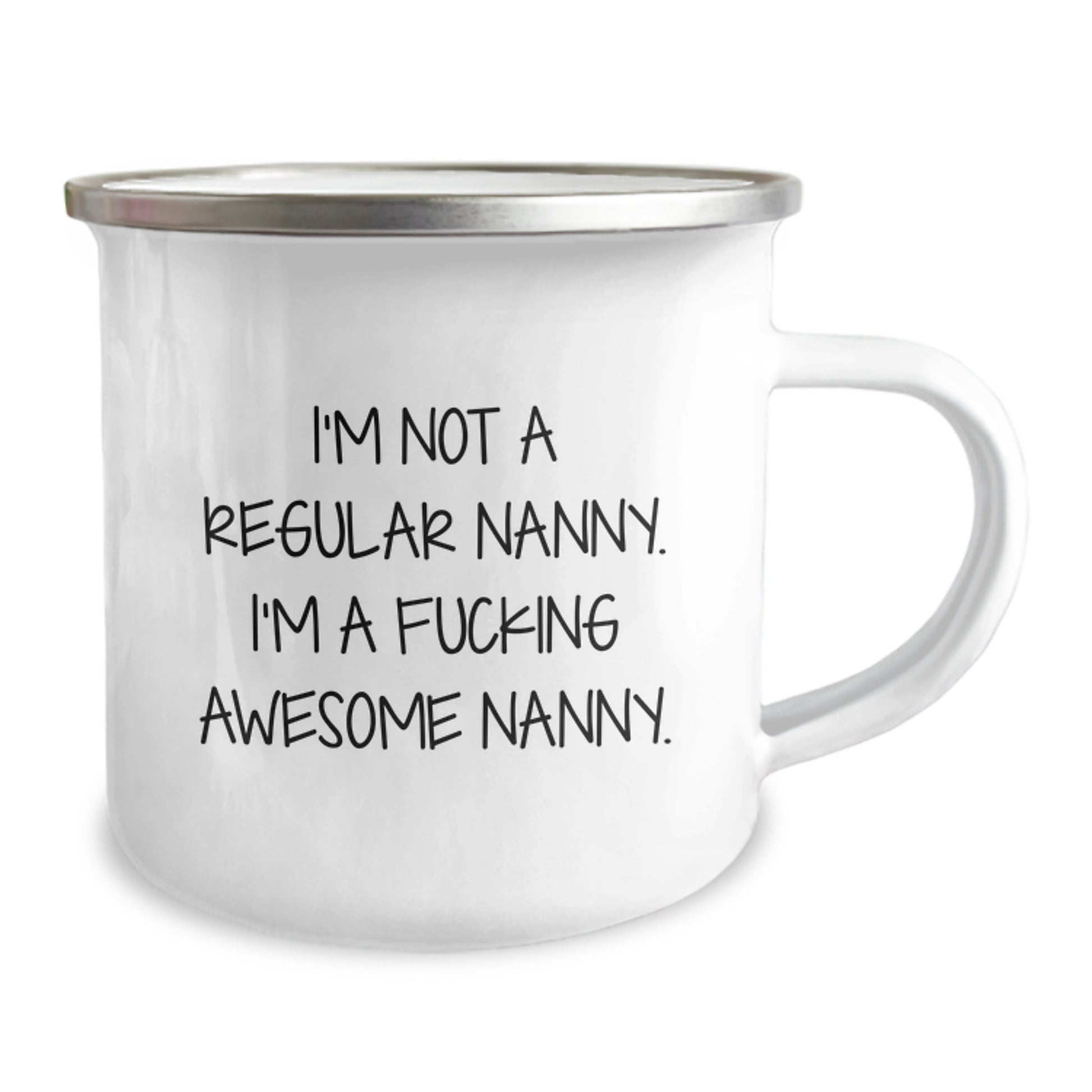 Funny Nanny Gifts from Family - I'm A F--king Awesome Nanny Christmas Unique Mugs for Women, Funny Camping Mugs for Nanny, Funny Nanny Mugs, Camping Mugs, Nanny Gifts - Image 2