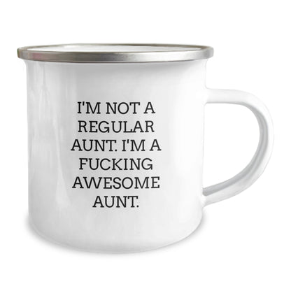 Funny Aunt Camping Mug Gifts from Friends for Awesome Aunt Christmas Unique Gifts - Image 2