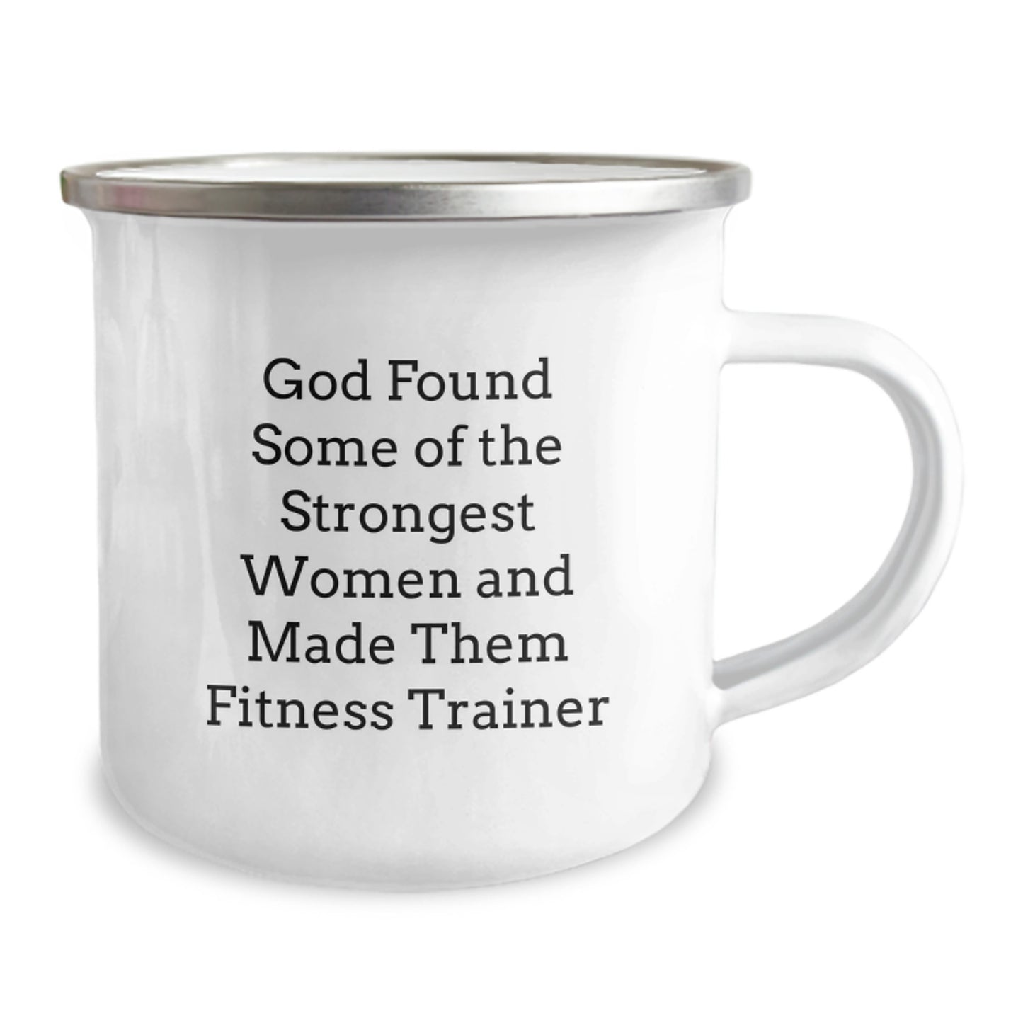 Funny Fitness Trainer Gifts for Women, Unique Camping Mug, Inspirational Quote, Christmas Unique Gifts from Friends to Fitness Trainers - Image 2