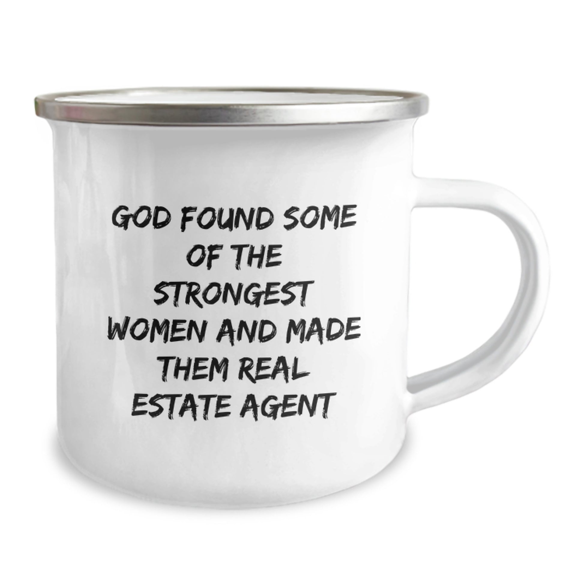 Funny Real Estate Agent Gifts from Women to Friends - Camping Mug for Christmas Unique Presents - Image 2