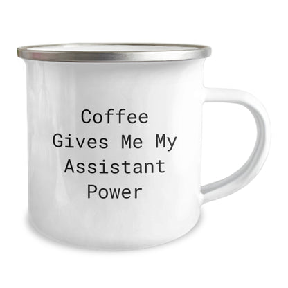 Funny Assistant Coffee Camping Mug Gifts for Assistant Lovers from Friends and Family at Christmas - Image 2