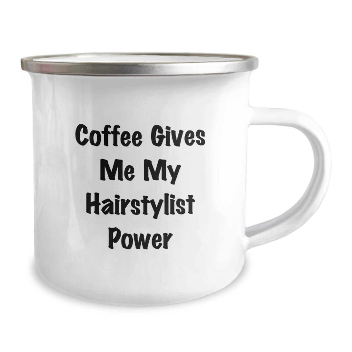 Funny Hair Stylist Gifts from Men to Women - Camping Mug for Christmas Unique Presents - Image 2