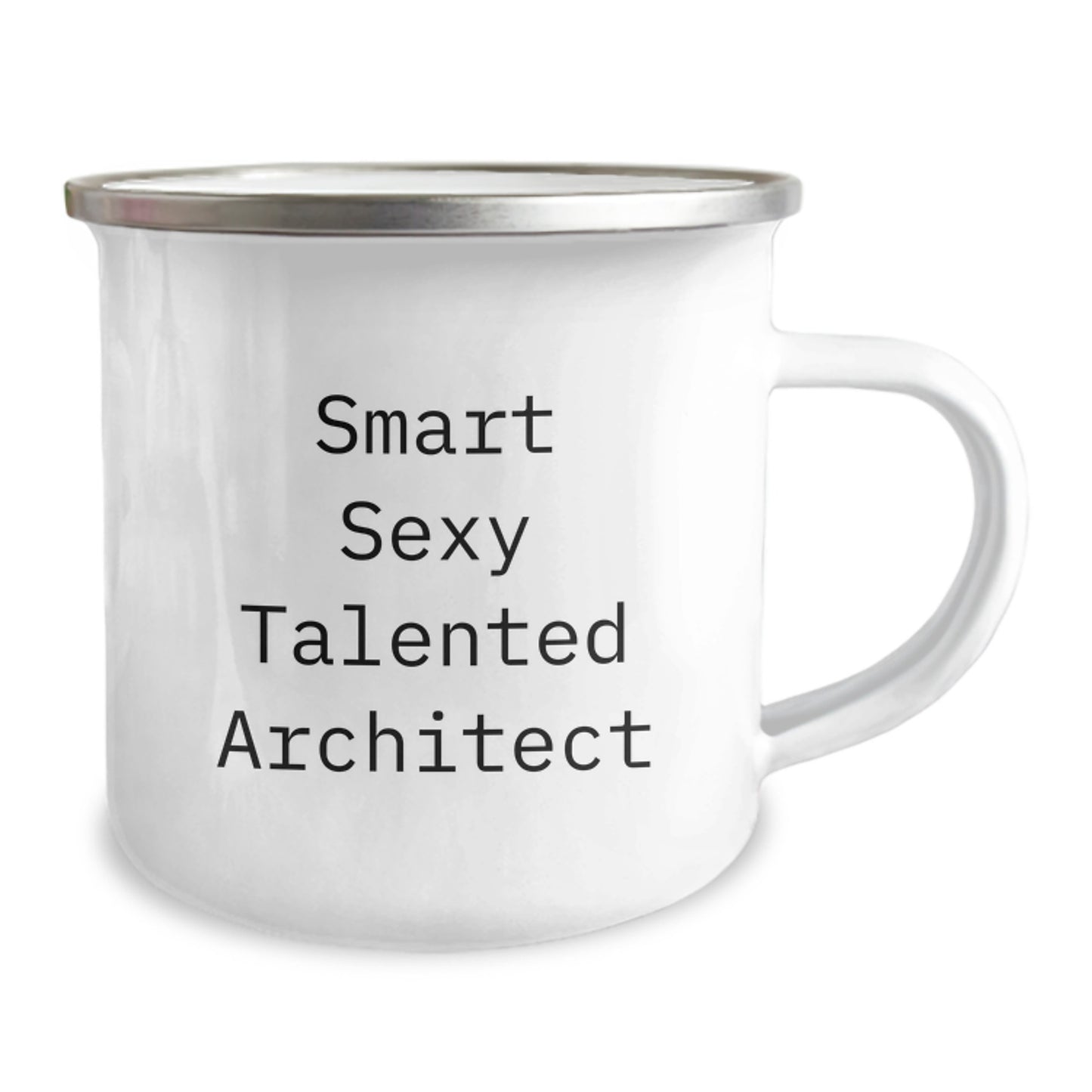 Funny Architect Gifts for Birthday, Smart Sexy Talented Architect Camping Mug, Gifts from Men to Friends, Family, Coworkers, Ideal Gift for Birthday - Image 2