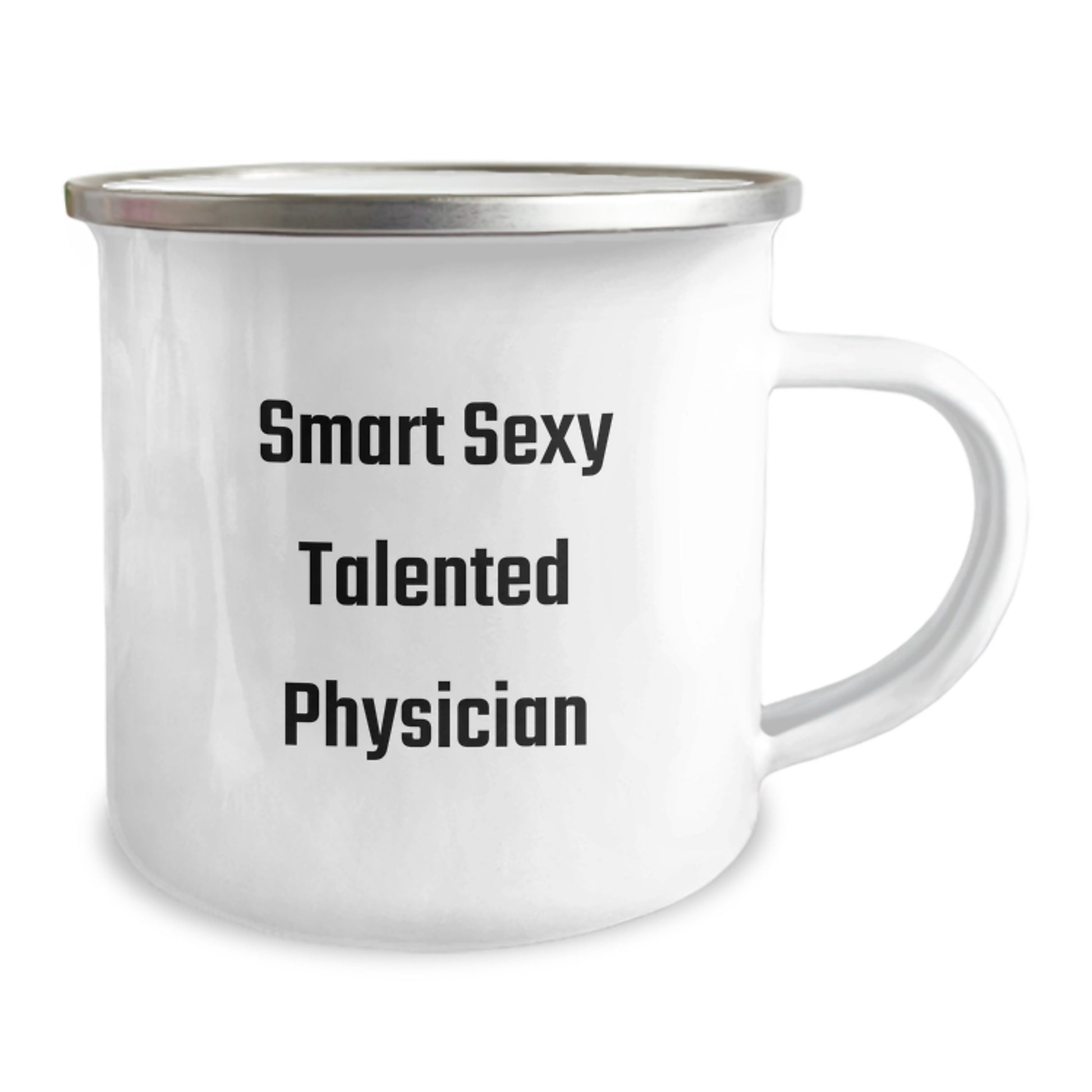 Funny Smart Sexy Talented Physician Christmas Unique Gifts from Men to Physician Camping Mug - Unique Holiday Gift for Physician - Image 2