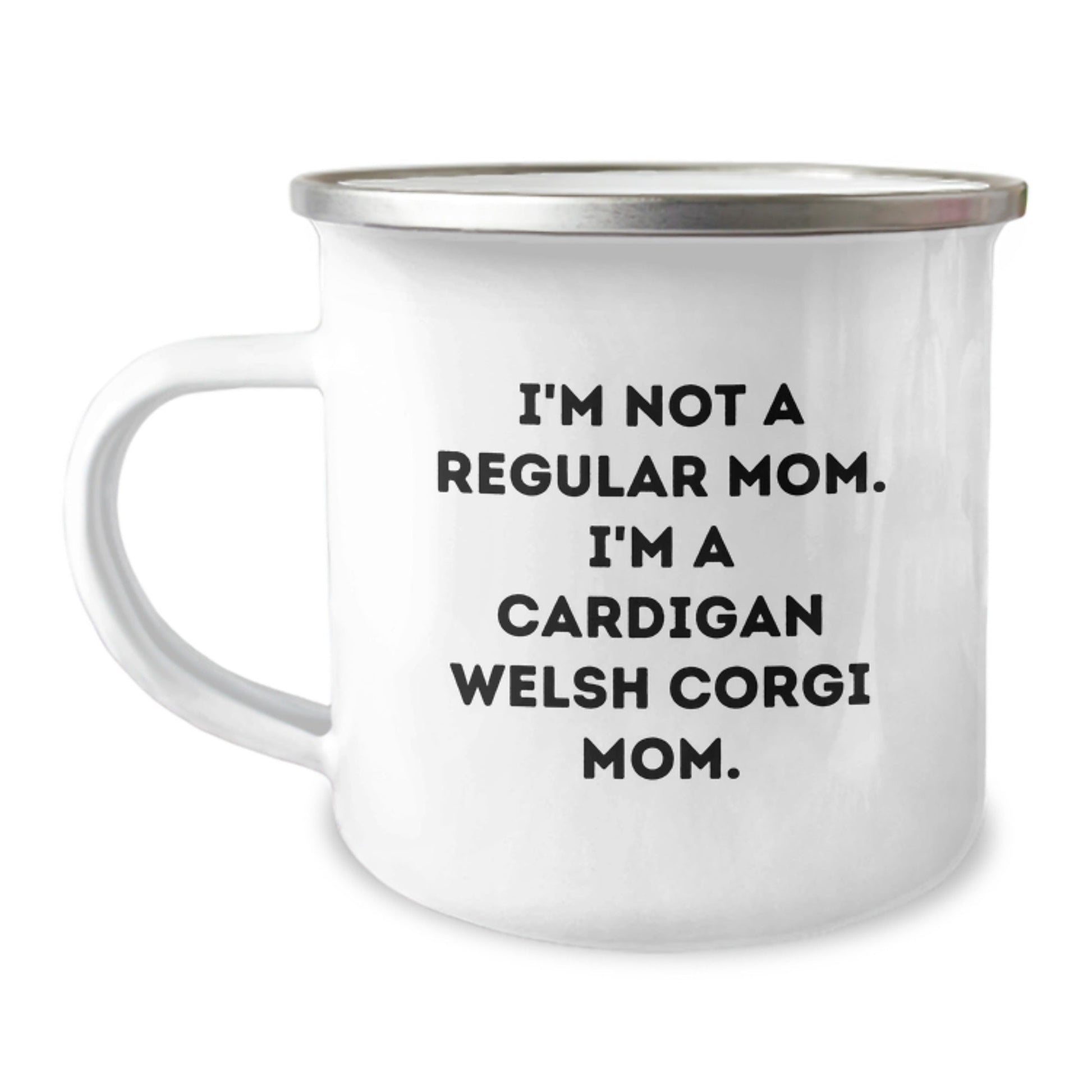Cardigan Welsh Corgi Mom Funny Camping Mug Gifts from Friends for Cardigan Welsh Corgi Dog Graduation Unique Gifts - Victory Thru Vision