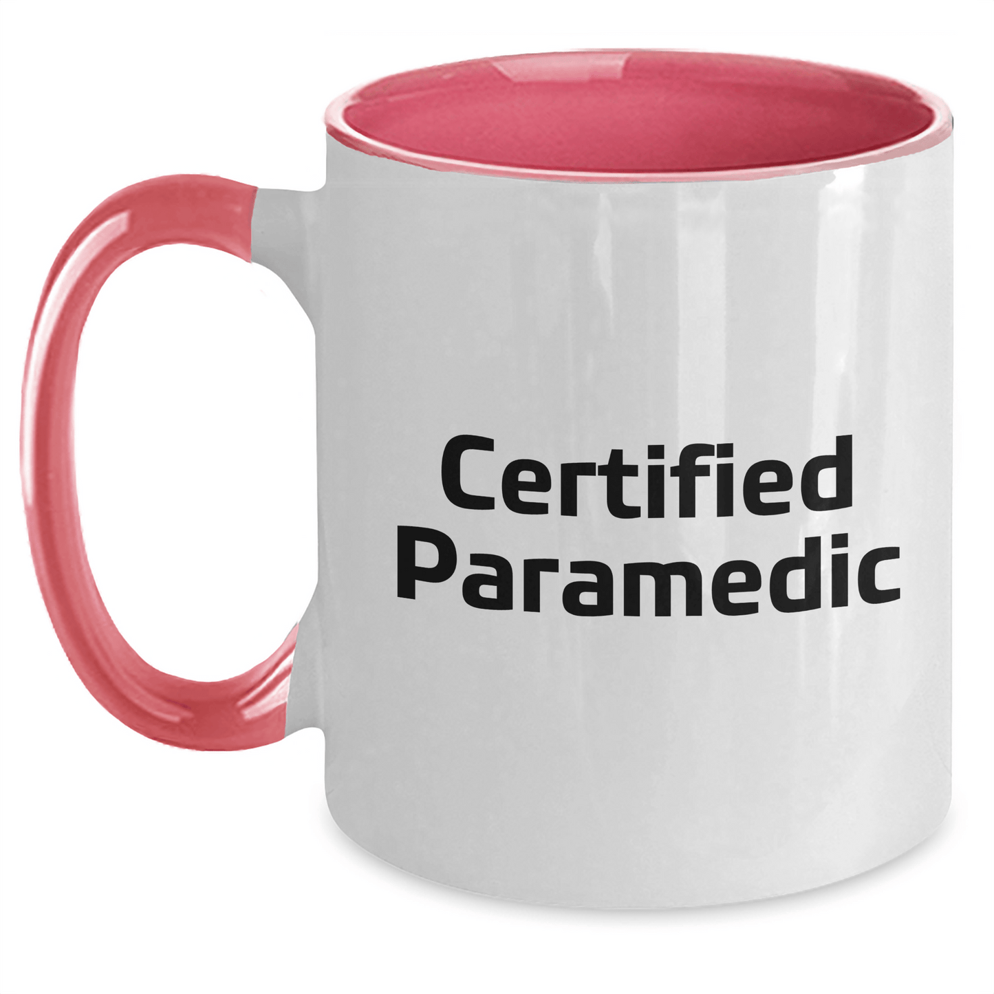 Certified Rescue Worker Funny Two Tone Coffee Mug Gifts from Family, Gifts for Rescue Workers, Father's Day Unique - Victory Thru Vision 