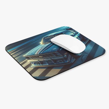 Chevy C10 Race Truck Mouse Pad, Perfect for Car Lovers, Office Decor, Gamer Gift, Race Day Theme, Chevy Enthusiasts - Victory Thru Vision 