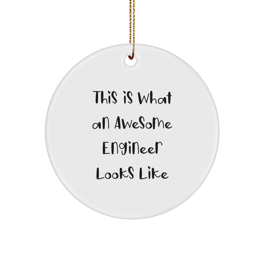 Funny Engineer Gifts from Friends - This Is What An Awesome Engineer Looks Like Christmas Unique Gifts for Engineers - Image 1