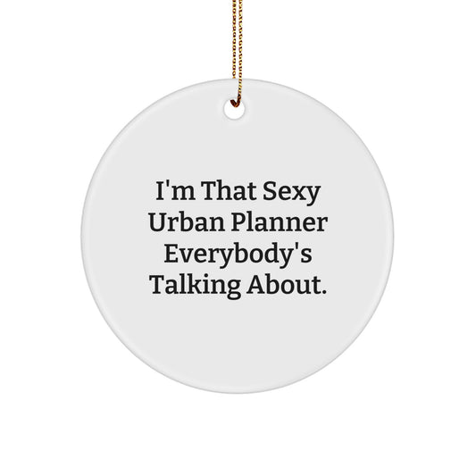 Sexy Urban Planner Gifts from Men, Women, Friends, Coworkers, Family, Christmas Unique Ornaments for Urban Planner, Men, Women, Friends, Coworkers, Family - Image 1