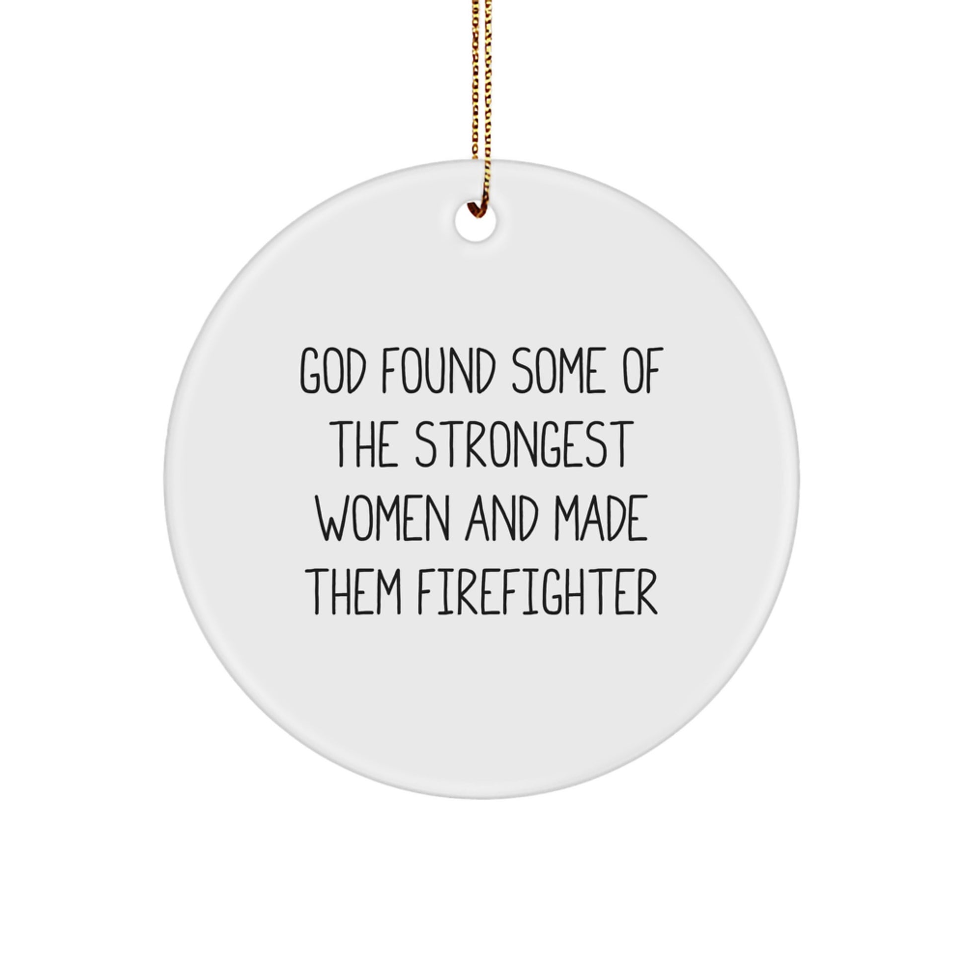 Funny Firefighter Gifts from Friends for Firefighter Women on Christmas Unique Gifts - Image 1