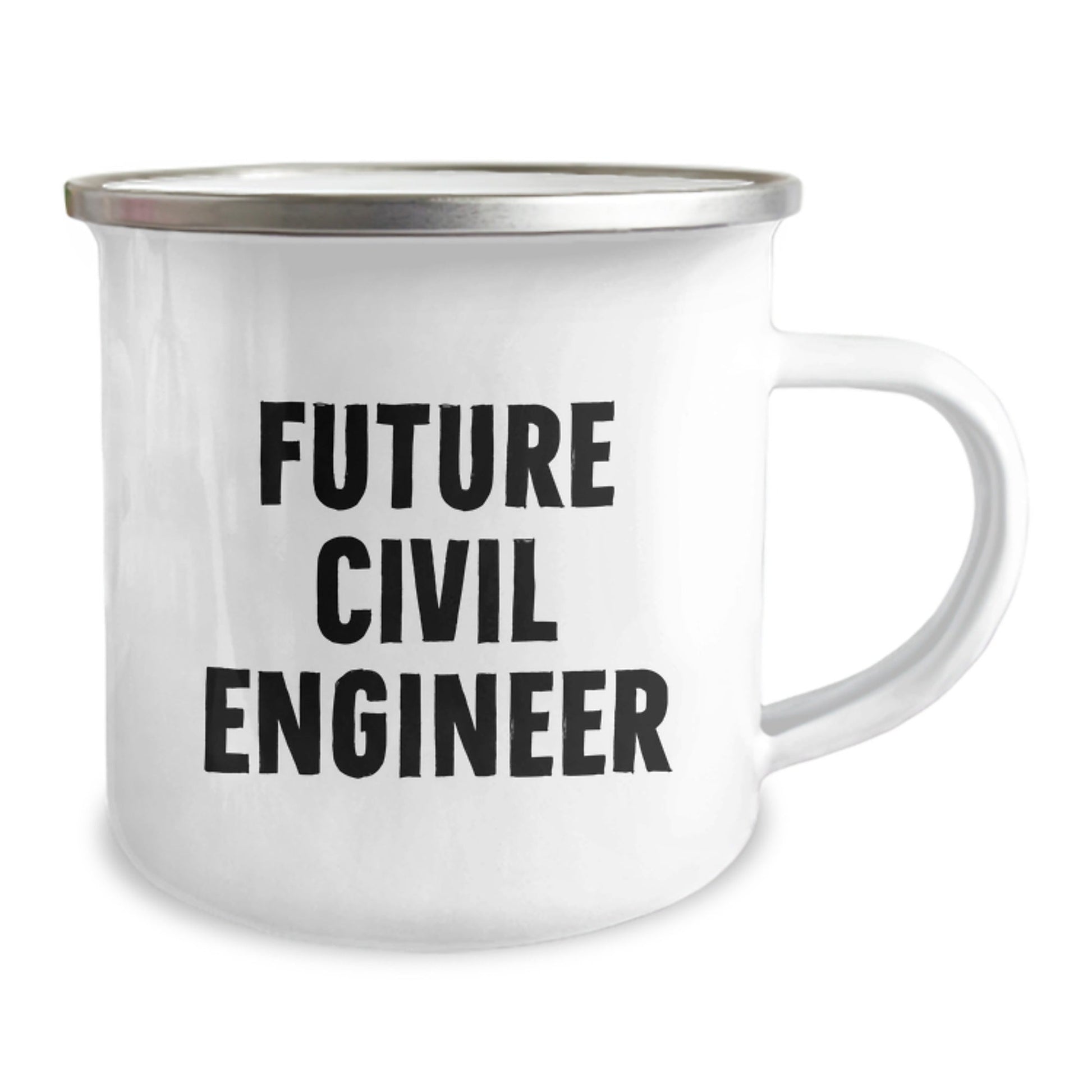 Civil Engineer Gifts, Funny Quote, Camping Mug for Future Civil Engineer, Gifts from Family for Graduation - Victory Thru Vision