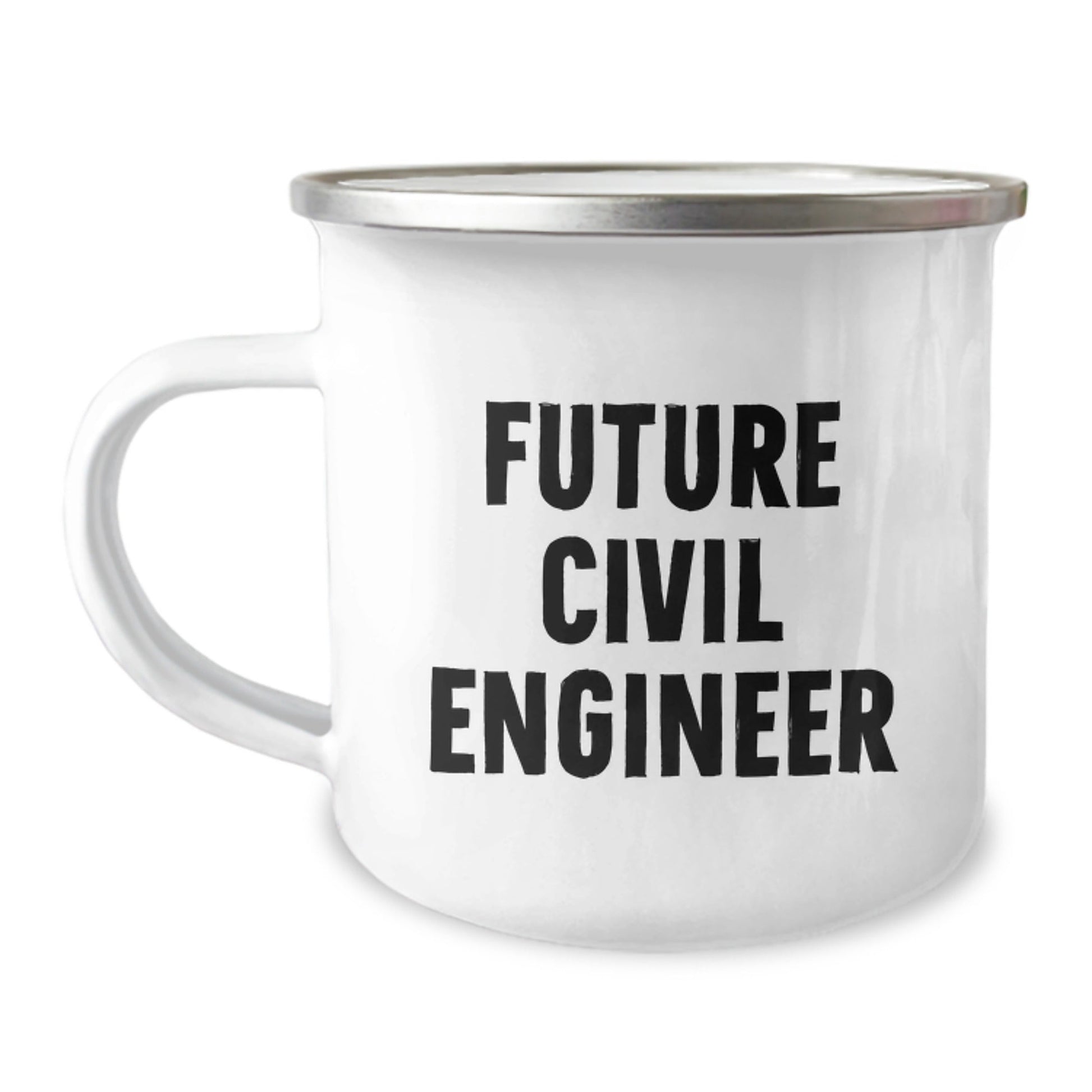 Civil Engineer Gifts, Funny Quote, Camping Mug for Future Civil Engineer, Gifts from Family for Graduation - Victory Thru Vision