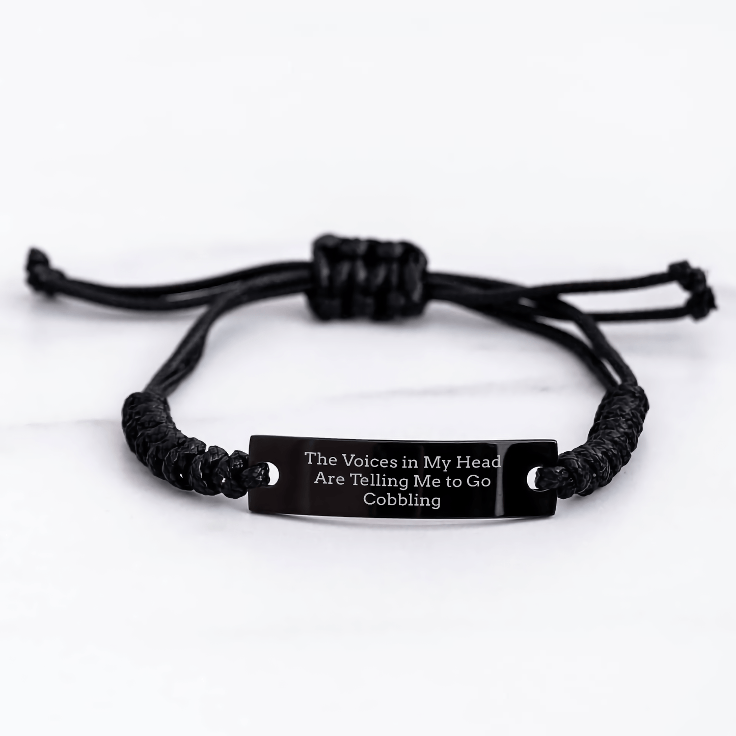 Cobbling Inspiration Rope Bracelet, Funny Graduation Gifts from Friends, for Men, Women, Family, Unique Gifts for Cobbling Enthusiasts - Victory Thru Vision