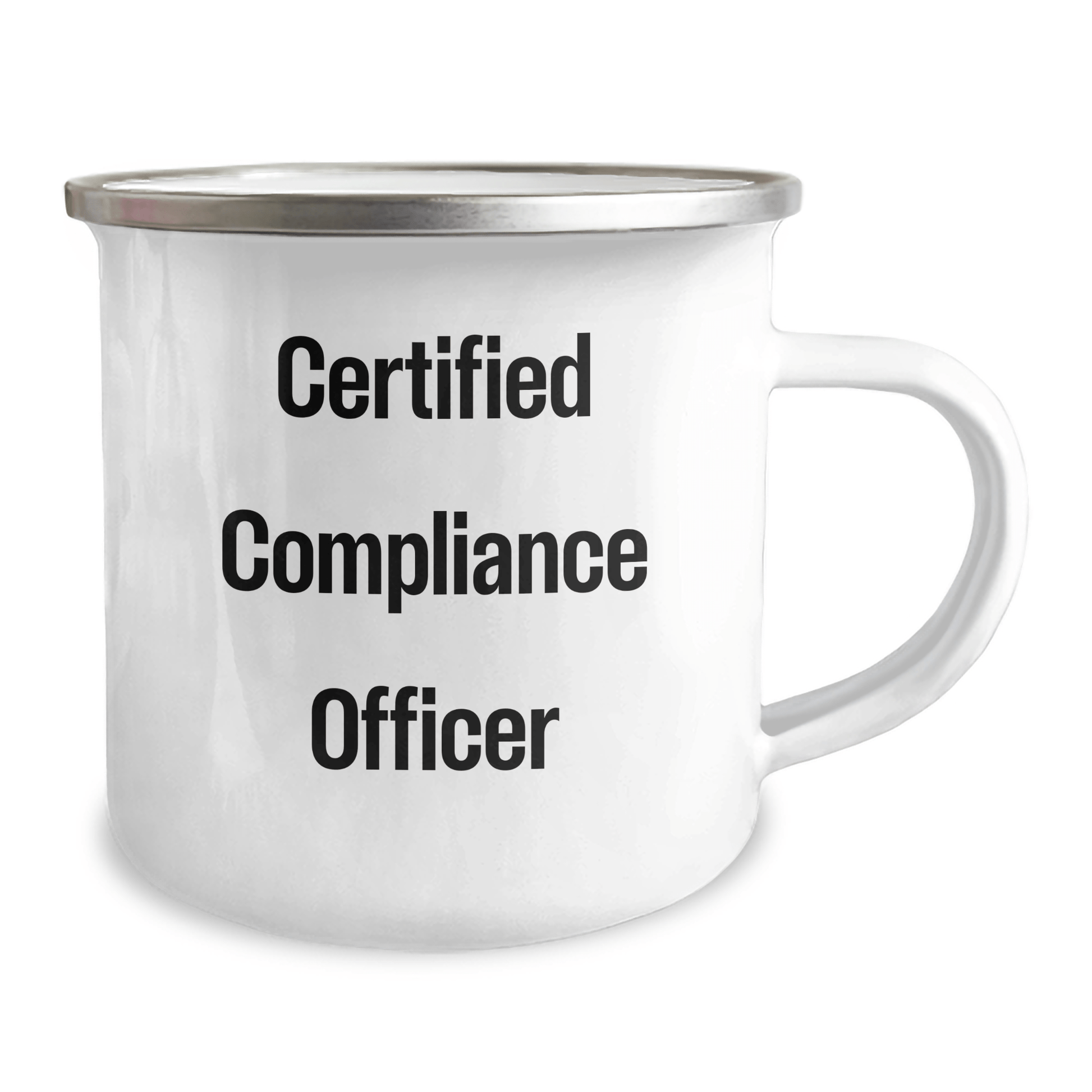 Compliance Officer Gifts from Friends to Compliance Officer, Funny Camping Mug for Father's Day - Victory Thru Vision 