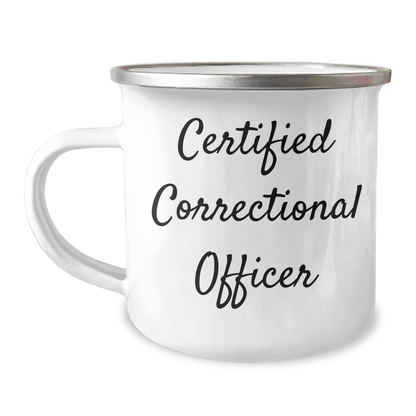 Correctional Officer Gifts, Funny Quote, Camping Mug for Dad, Father's Day Unique Gifts from Family to Men - Victory Thru Vision 