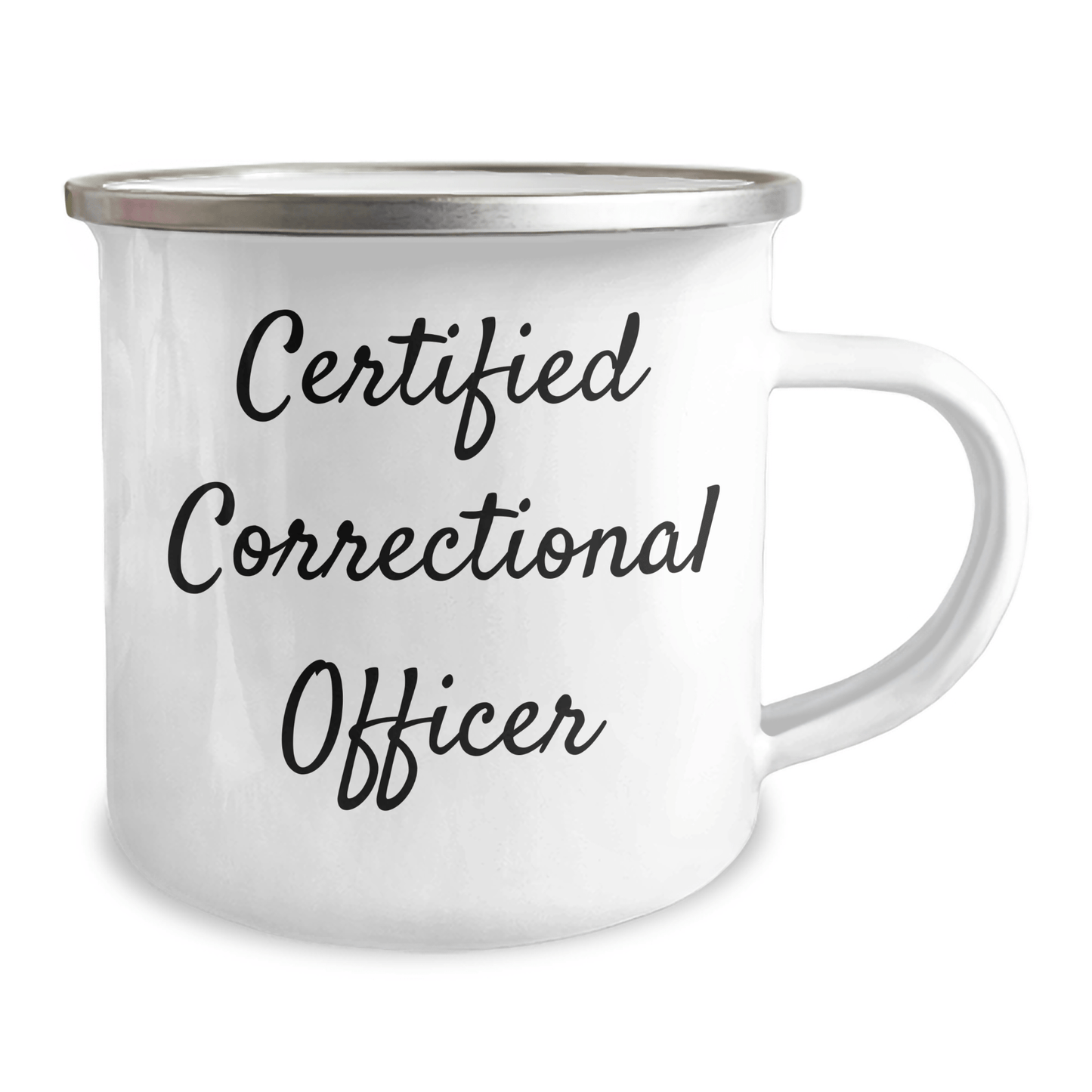 Correctional Officer Gifts, Funny Quote, Camping Mug for Dad, Father's Day Unique Gifts from Family to Men - Victory Thru Vision 