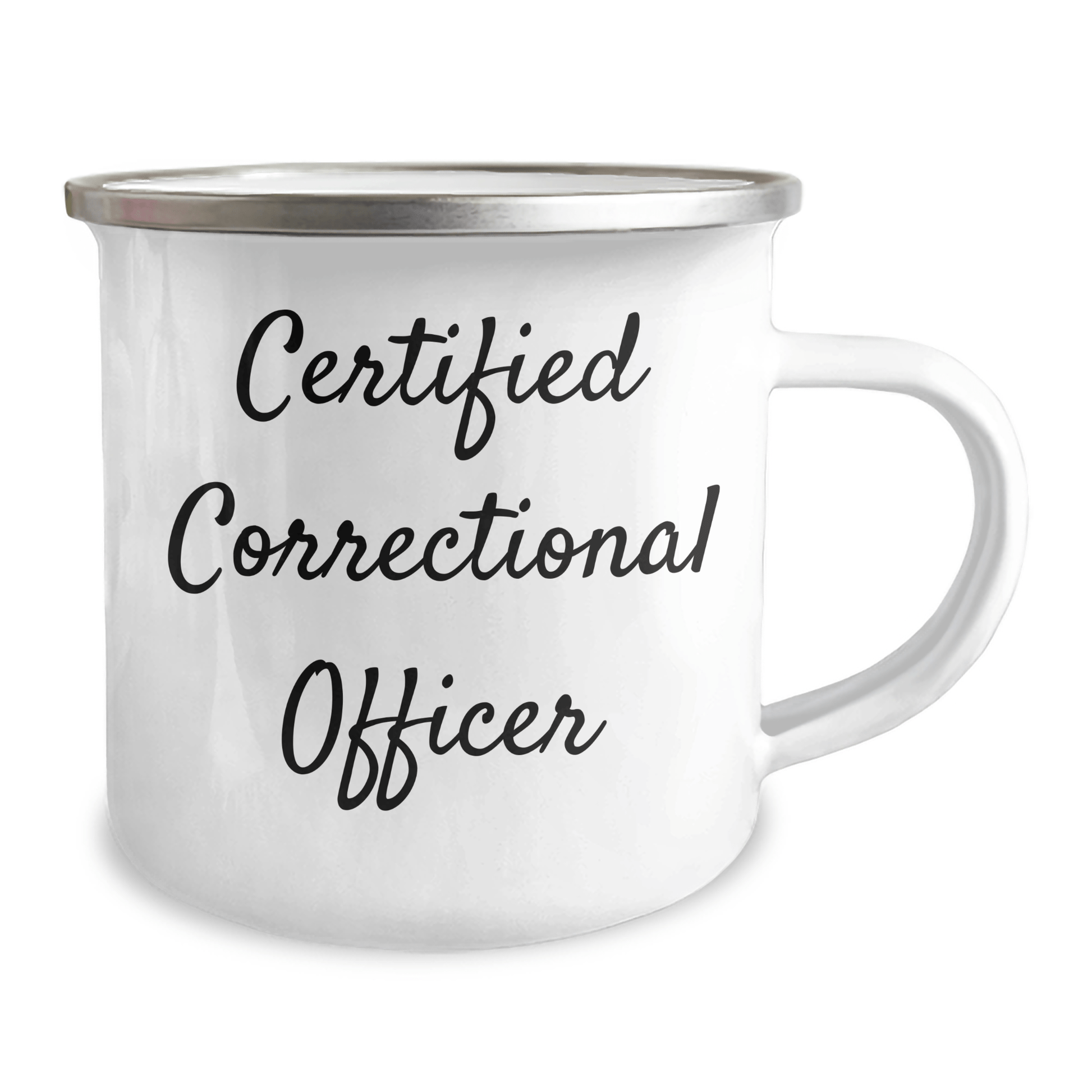 Correctional Officer Gifts, Funny Quote, Camping Mug for Dad, Father's Day Unique Gifts from Family to Men - Victory Thru Vision 