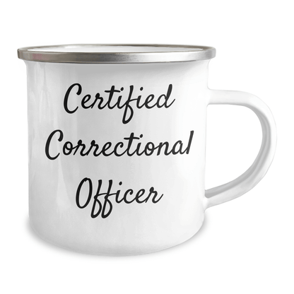 Correctional Officer Gifts, Funny Quote, Camping Mug for Dad, Father's Day Unique Gifts from Family to Men - Victory Thru Vision 