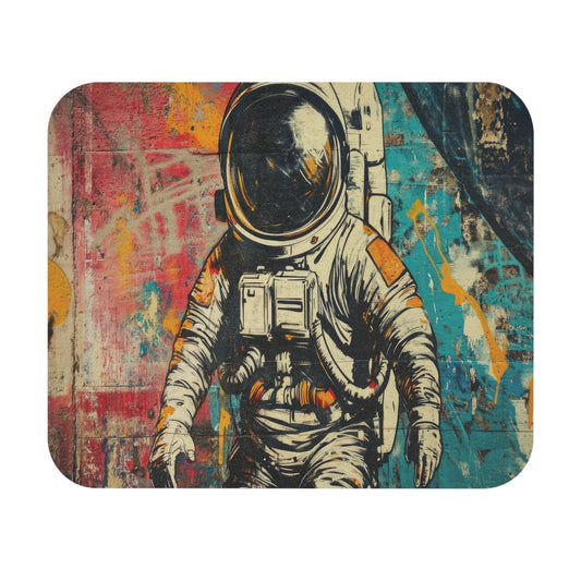 Cosmic Astronaut Mouse Pad - Space Theme Desk Accessory for Gamers and Space Lovers - Victory Thru Vision