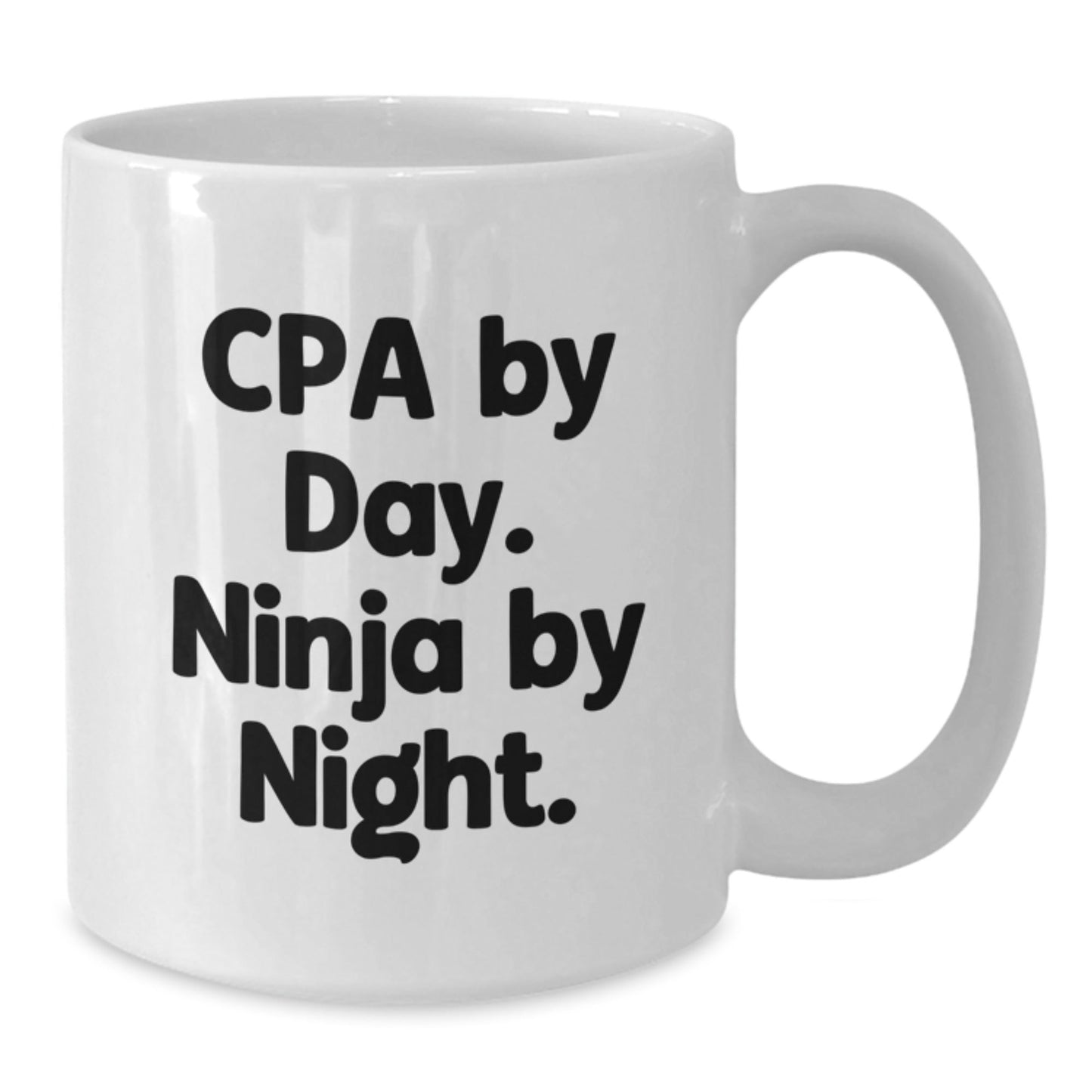 CPA By Day Funny White Coffee Mug Gifts from Friends for CPA Birthday Unique - Victory Thru Vision