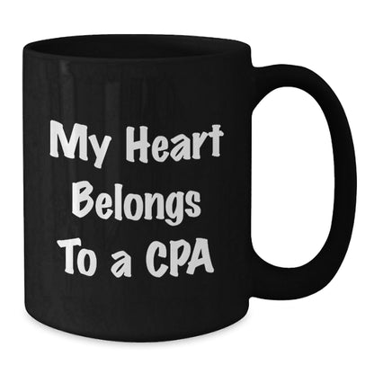 CPA Funny Coffee Mug Gifts from Family for CPA Professionals Birthday Unique - Victory Thru Vision
