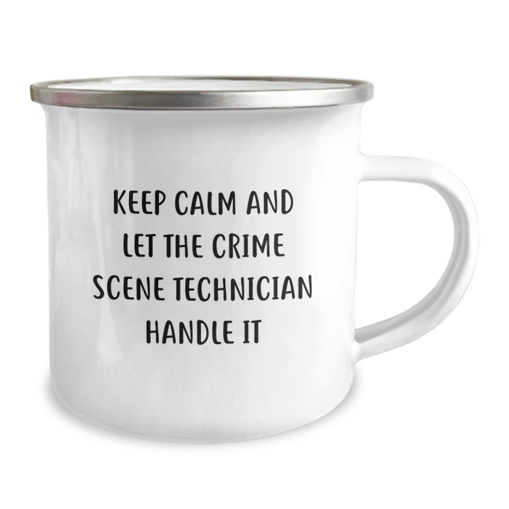 Crime Scene Technician Gifts, Funny Quote Mug, Camping Mug for Crime Scene Technician, Gifts from Friends, Graduation Unique Gifts for Crime Scene Technician - Victory Thru Vision