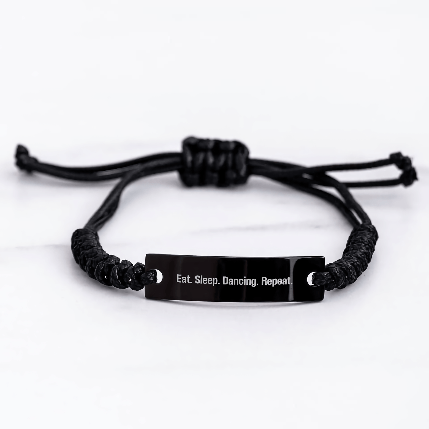 Dancing Gifts for Men - Eat. Sleep. Dancing. Repeat. Rope Bracelet, Father's Day Unique Gifts from Friends, Family, Coworkers - Victory Thru Vision 