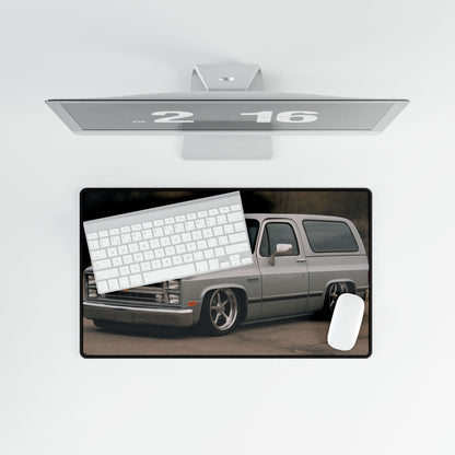 Desk Mat - Lowered 1986 Chevy Blazer Design - Victory Thru Vision
