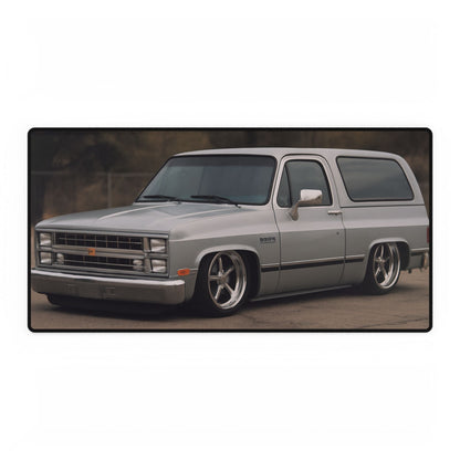 Desk Mat - Lowered 1986 Chevy Blazer Design - Victory Thru Vision