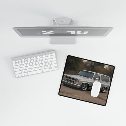 Desk Mat - Lowered 1986 Chevy Blazer Design - Victory Thru Vision