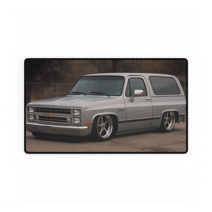 Desk Mat - Lowered 1986 Chevy Blazer Design - Victory Thru Vision