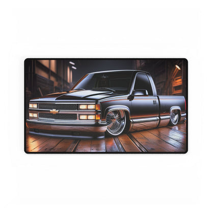 Desk Mat - Lowered 1997 Chevy Truck - Victory Thru Vision
