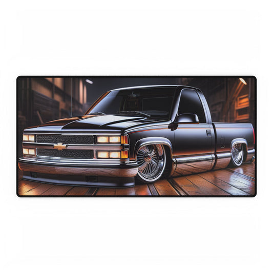 Desk Mat - Lowered 1997 Chevy Truck - Victory Thru Vision