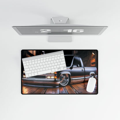 Desk Mat - Lowered 1997 Chevy Truck - Victory Thru Vision