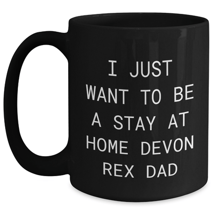 Devon Rex Cat Dad Gifts from Men for Father's Day Unique Mugs - Victory Thru Vision 