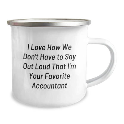 Funny Accountant Gifts: Gifts from Friends to Favorite Accountant for Graduation, Humorous Camping Mug Quote, Accountant Appreciation Gifts for Her/Him - Victory Thru Vision