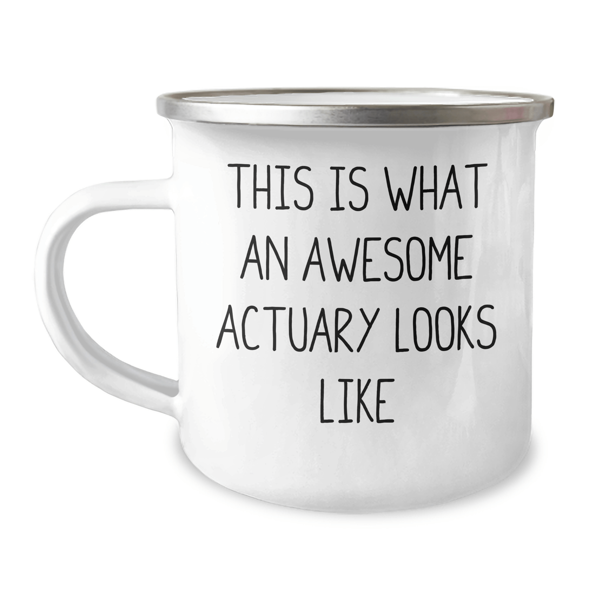 Funny Actuary Gifts, This Is What An Awesome Actuary Looks Like, Camping Mug for Graduation, Gifts from Friends, Gifts for Actuary - Victory Thru Vision 